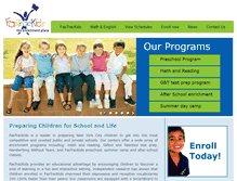 Tablet Screenshot of manhattanenrichment.com